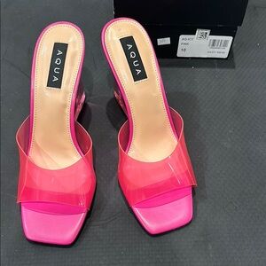 Aqua Pink Women's Shoes
